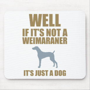 Weimaraner マウスパッド