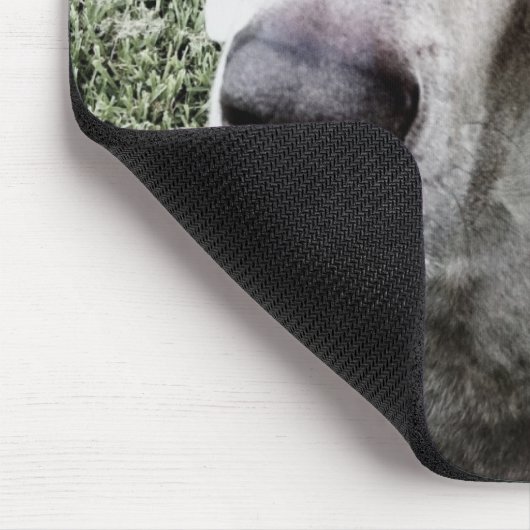 Weimaraner マウスパッド (コーナー)