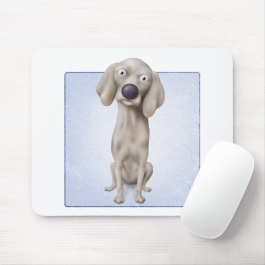 Weimaraner マウスパッド (マウス)
