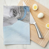 Weimaraner 絵画's – かわいいオリジナルドッグアート キッチンタオル (四つ折り)