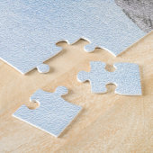 Weimaraner 絵画's – かわいいオリジナルドッグアート ジグソーパズル (側面)