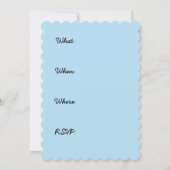 Weimaraner 絵画's – かわいいオリジナルドッグアート 招待状 (裏面)