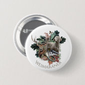  Weimaraner  缶バッジ (正面&裏面)