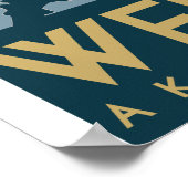 Weimaraner Art Decポスター ポスター (角)