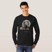 Weimaraner  Beautiful Weimaraner Hunting Dog Tシャツ (正面フル)