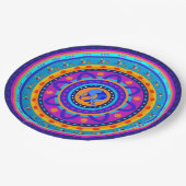 Weimaraner & Bunnies ペーパープレート (アングル)