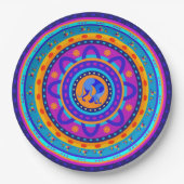 Weimaraner & Bunnies ペーパープレート (正面)