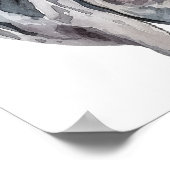 Weimaraner Dog Personalized Print ポスター (角)