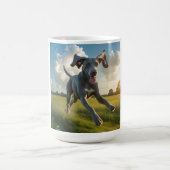 Weimaraner Elegant Coffee Mug コーヒーマグカップ (中央)