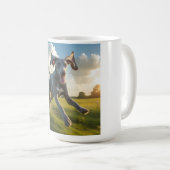 Weimaraner Elegant Coffee Mug コーヒーマグカップ (正面右)