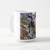Weimaraner Elegant Coffee Mug コーヒーマグカップ (正面左)
