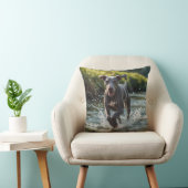 Weimaraner Elegant Throw Pillow クッション (椅子)