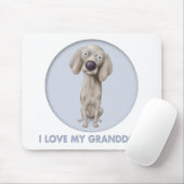 Weimaraner Granddog マウスパッド (マウス)