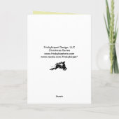 Weimaraner Iサン信じタカード シーズンカード (裏面)