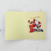 Weimaraner Iサン信じタカード シーズンカード (内部)