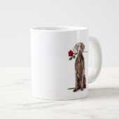 Weimaraner Love ジャンボコーヒーマグカップ (正面右)