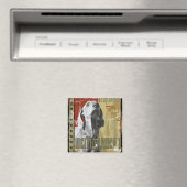 Weimaraner Nation :ヴィンテージWeimaraner! マグネット (インサイチュ (食洗機))