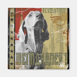 Weimaraner Nation :ヴィンテージWeimaraner! マグネット