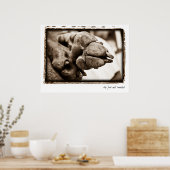 Weimaraner Nation : "足の旅" ポスター (キッチン)