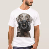 Weimaraner  tシャツ (正面)