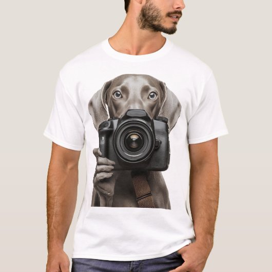 Weimaraner  tシャツ (正面)