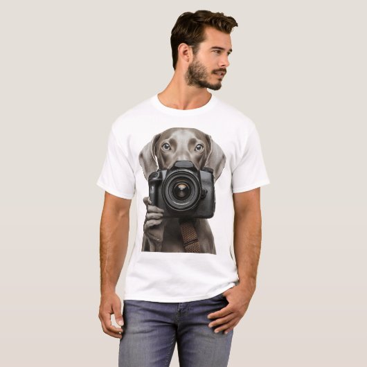 Weimaraner  tシャツ (正面フル)