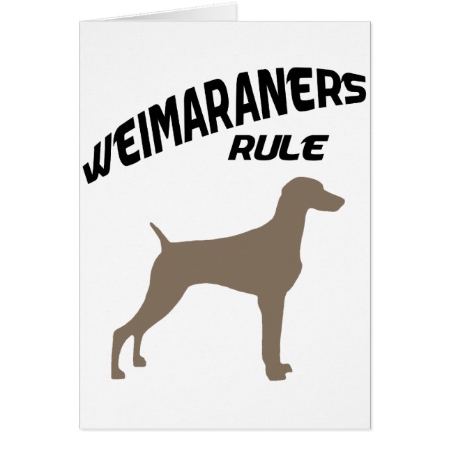 Weimaranersの規則 (正面)