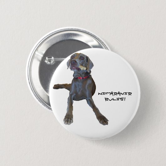 Weimaranersの規則! 缶バッジ (正面&裏面)