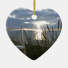 Wein am Strand セラミックオーナメント