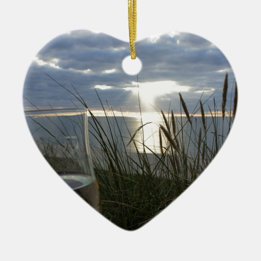 Wein am Strand セラミックオーナメント (正面)