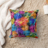 Weinan China City Map クッション (ブランケット)