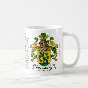 Weinberg、起源、意味および頂上 コーヒーマグカップ