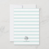 Weiner Dog & Balloon Valentine's Day Card 招待状 (裏面)