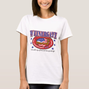 Weinergate - Congressmansのウィーナー Tシャツ