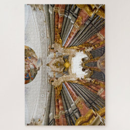 Weingartenのバシリカ会堂の管器官、ドイツ ジグソーパズル