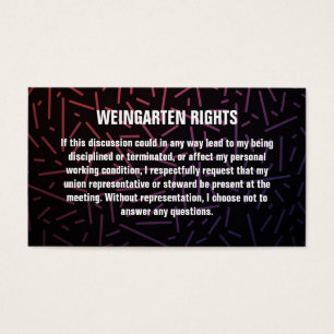Weingarten Rights名刺
