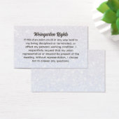 Weingarten Rights名刺 (デスク)