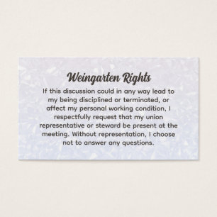 Weingarten Rights名刺