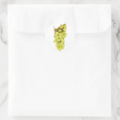 Weintrauben grapes ラウンドシール (バッグ)