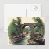 Weir Bridge Killarney 石橋 ポストカード (正面/裏面)