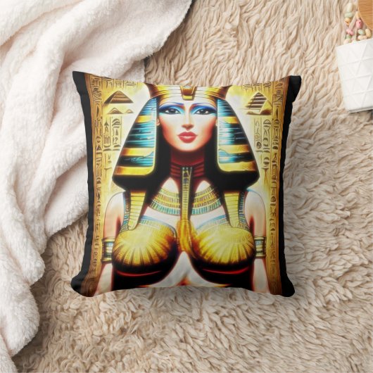 Weirdエジプト11 クッション (ブランケット)