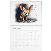 Weird Animals Art Calendar カレンダー (1月 2026)