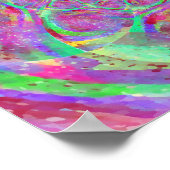 Weird art, cool vibes art print ポスター (角)