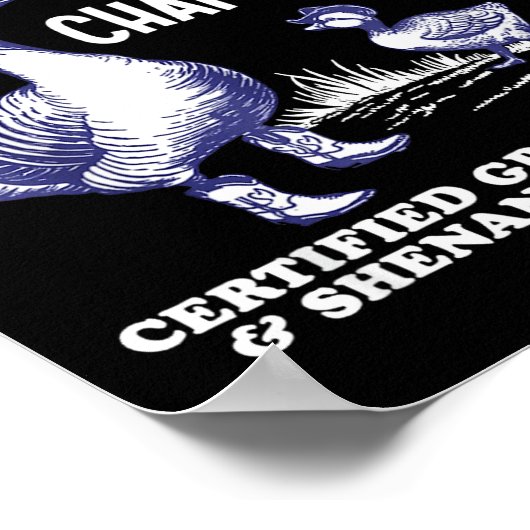 Weird Aunt Builds Character Funny Silly Goose Aunt ポスター (角)