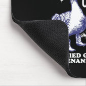 Weird Aunt Builds Character Funny Silly Goose Aunt マウスパッド (コーナー)