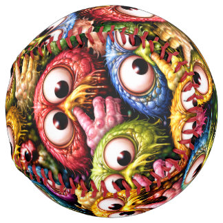 Weird Cartoon Slimy nose pickers ソフトボール