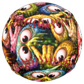 Weird Cartoon Slimy nose pickers ソフトボール (正面)