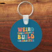 Weird Counselors Build Character Trendy Funny Quot キーホルダー (正面)