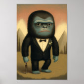 Weird Fantasy Bigfoot Sasquatch Guy  ポスター (正面)