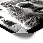 Weird Groundhogs Selfie With Alien Ufo Funny Groun ポスター (角)